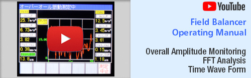 Overall Monitor, FFT Analyzer, Time History Waveform